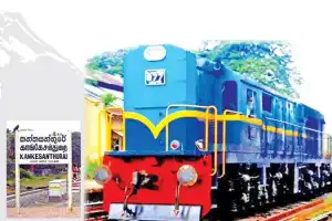 வடக்குக்கான ரயில் சேவை திங்களன்று மீள ஆரம்பம்