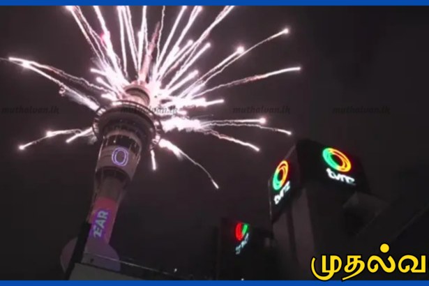 வாணவேடிக்கைகளுடன் 2026 புத்தாண்டு: நியூசிலாந்தில் முதற்கொண்டாட்டம்