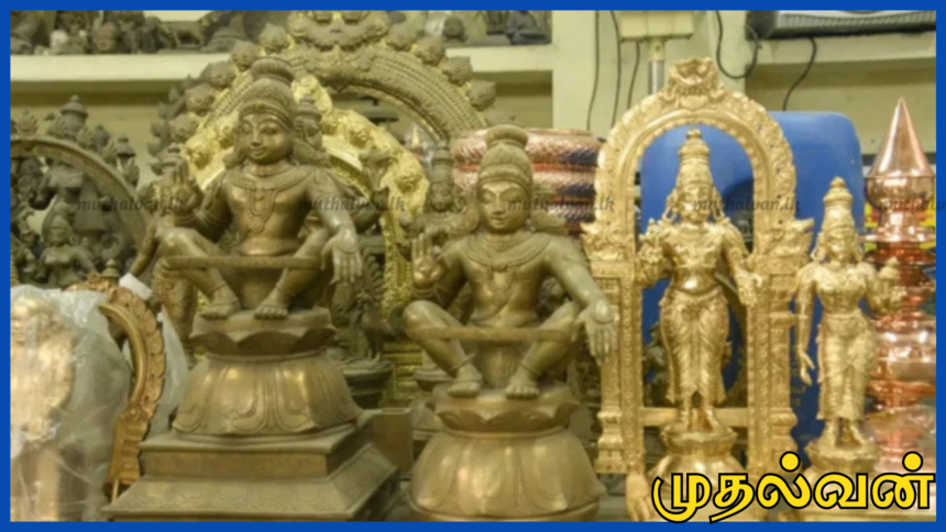 யாழில் எழுவைதீவுவில் வீரபத்திரர் ஆலயத்தில் 20 லட்ச ரூபா மதிப்புள்ள ஐம்பொன் சிலைகள் களவு 1 யாழில் எழுவைதீவுவில் வீரபத்திரர் ஆலயத்தில் 20 லட்ச ரூபா மதிப்புள்ள ஐம்பொன் சிலைகள் களவு