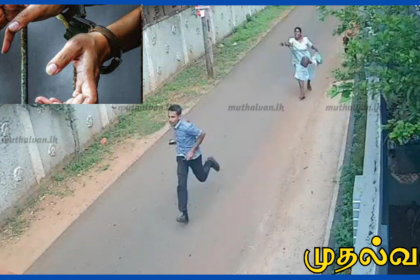 சுன்னாகம் நகரப் பகுதியில் பெண்ணொருவரின் தங்கச் சங்கிலியைப் பறித்த இராணுவ முகாமில் பணியாற்றும் நபர் கைது