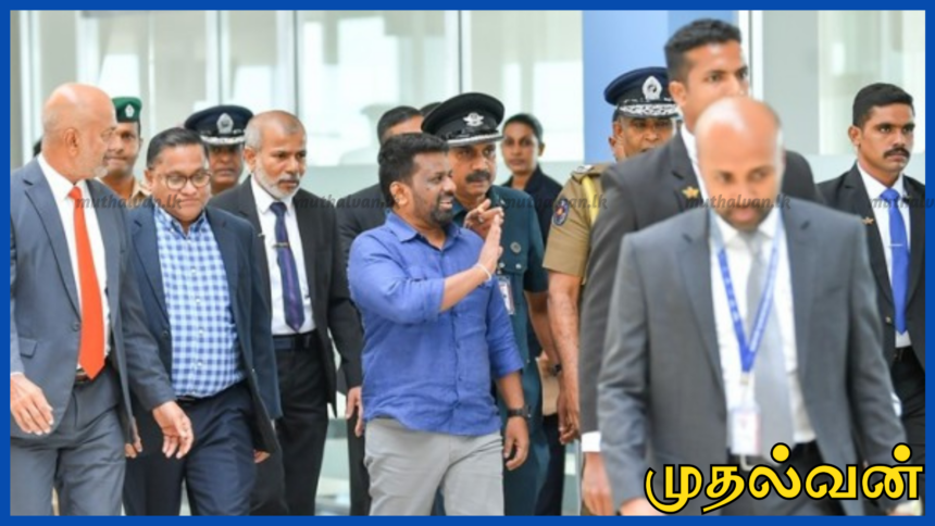 இன்று மாலை இந்தியா பயணம் மேற்கொள்ளும் ஜனாதிபதி அனுரகுமார திஸாநாயக்க