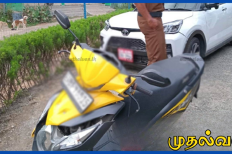 பேருந்தை முந்திச் செல்ல முயன்ற கார் விபத்து – 3 வயது குழந்தை பலி