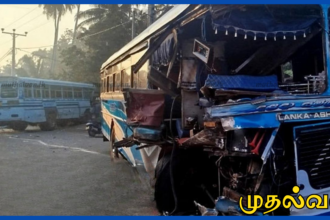 வாத்துவ மொரந்துடுவ வீதியில் பேருந்துகள் நேருக்கு நேர் மோதல் – சாரதி நிலை கவலைக்கிடம்