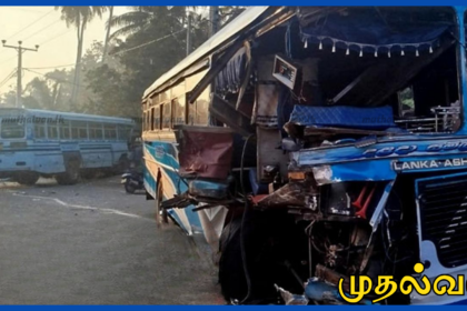 வாத்துவ மொரந்துடுவ வீதியில் பேருந்துகள் நேருக்கு நேர் மோதல் – சாரதி நிலை கவலைக்கிடம்