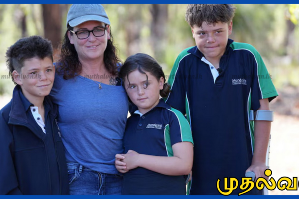 ஆஸ்திரேலியாவில் 4 மணி நேரம் கடலில் நீந்தி குடும்பத்தை காப்பாற்றிய 13 வயது சிறுவன்