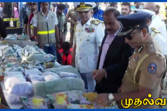 தேவேந்திரமுனை தெற்கே கடலில் 123 கிலோ ஹெரோயின் பறிமுதல் – 5 பேர் கைது