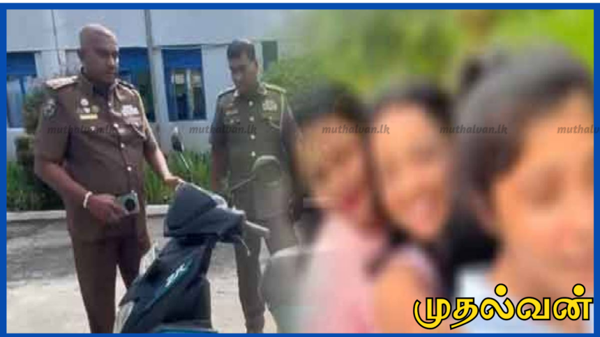 தலைக்கவசம் இன்றி மோட்டார் சைக்கிள் ஓட்டி வீடியோ வெளியிட்ட யுவதி கைது