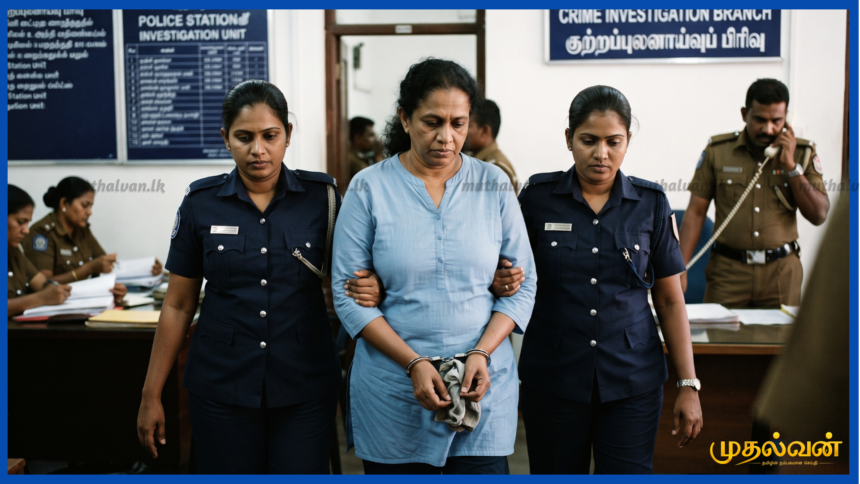 விமானி என நடித்து வெளிநாட்டு வேலை வாங்கித் தருவதாகக் கூறி ரூ.1.35 கோடிக்கும் மேல் மோசடி – பெண் கைது 1 விமானி என நடித்து வெளிநாட்டு வேலை வாங்கித் தருவதாகக் கூறி ரூ.1.35 கோடிக்கும் மேல் மோசடி – பெண் கைது